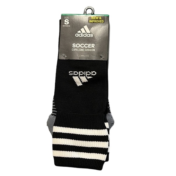 🌟NWT🌟 3 Pairs Adidas Soccer Socks Youth S (13C-4Y) - Picture 3 of 14